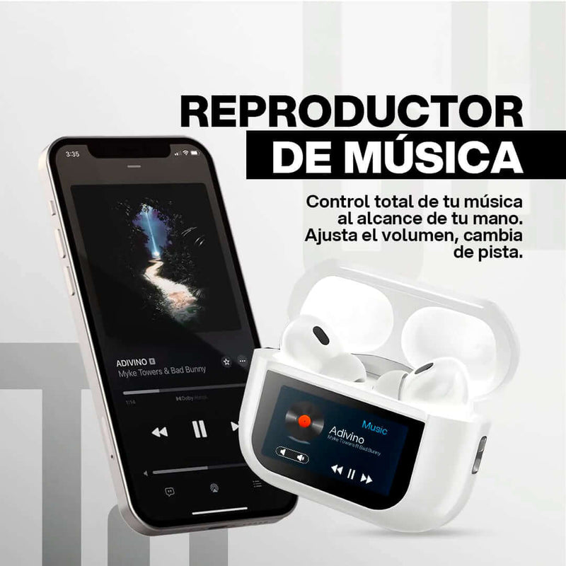 AIRPODS PRO CON PANTALLA TACTIL+ LAYARD GRATIS