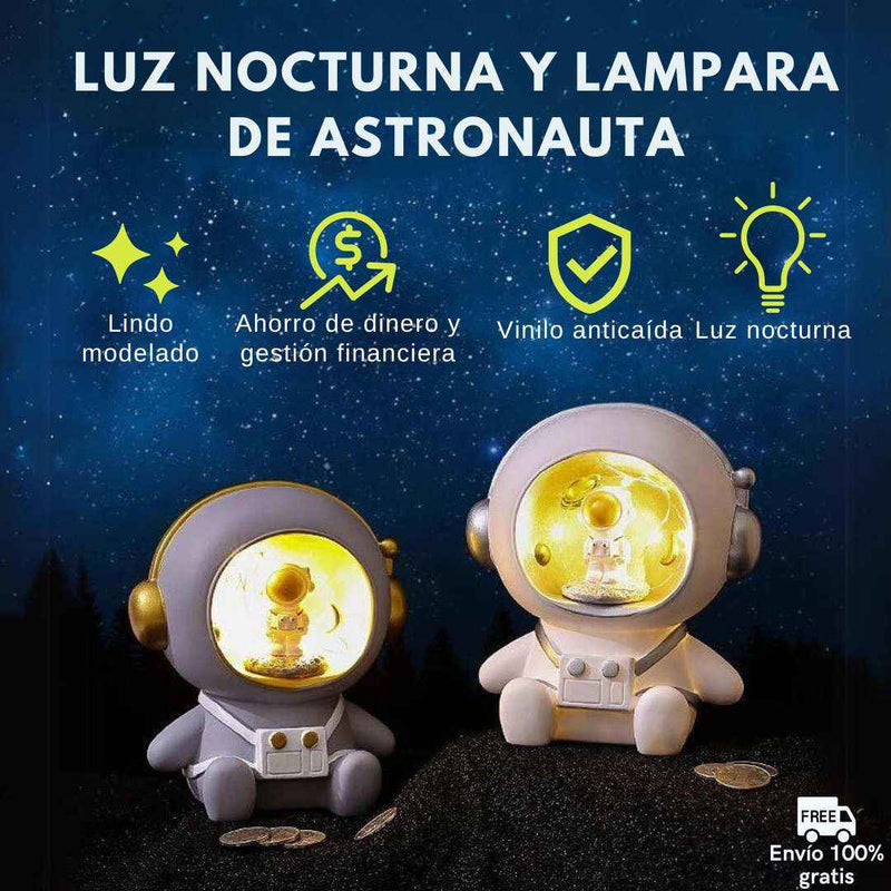 Lampara y Alcancía de Astronauta Ideal para Niños || ENVÍO GRATIS
